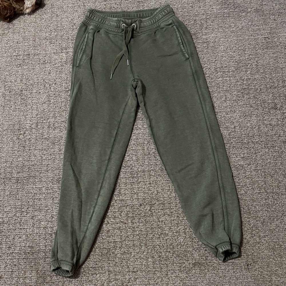 Aerie Olive Green Track Pants